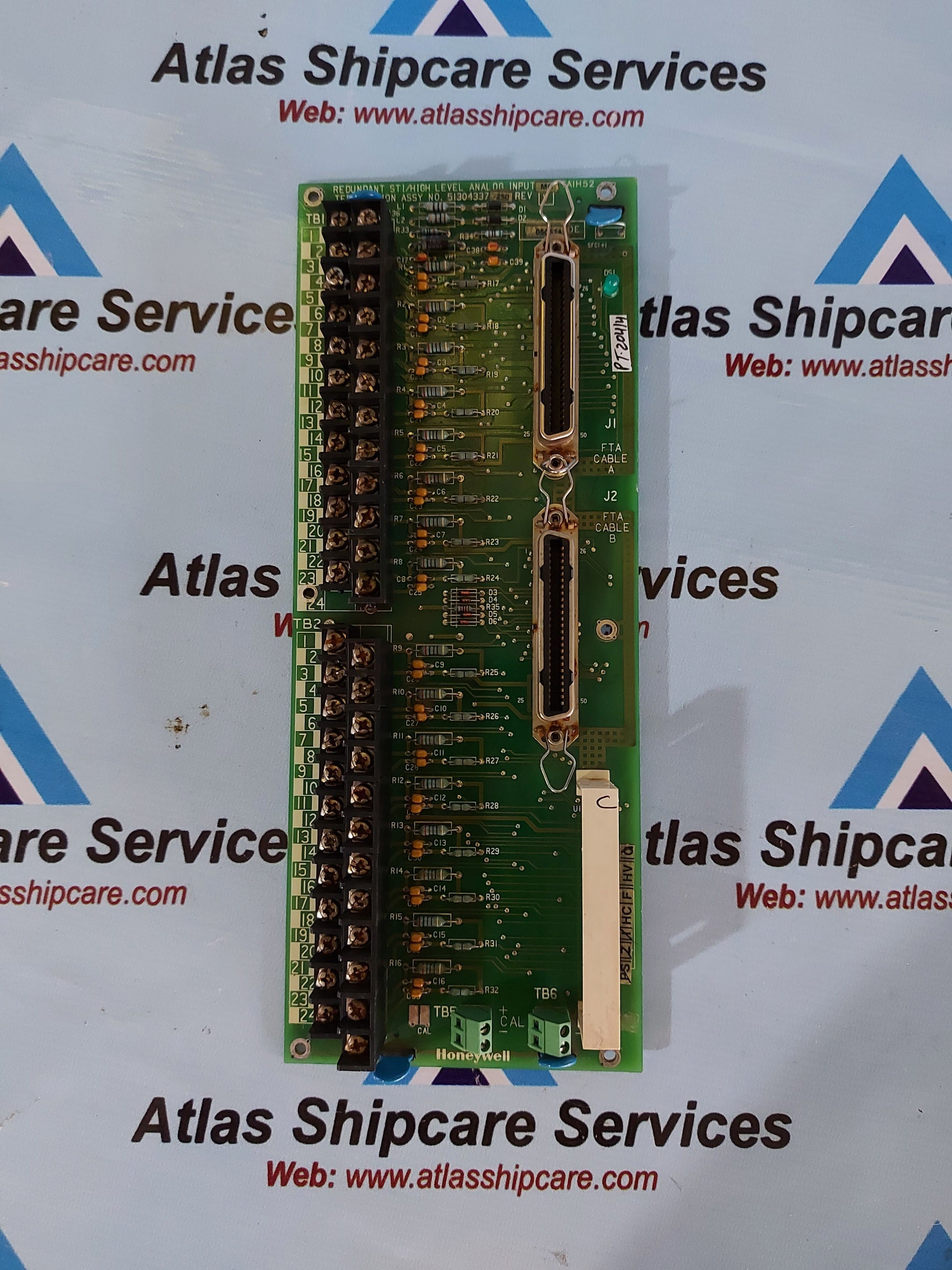 HONEYWELL 51304337-250 REDUNDANT STI/HIGH LEVEL ANALOG INPUT MODULE